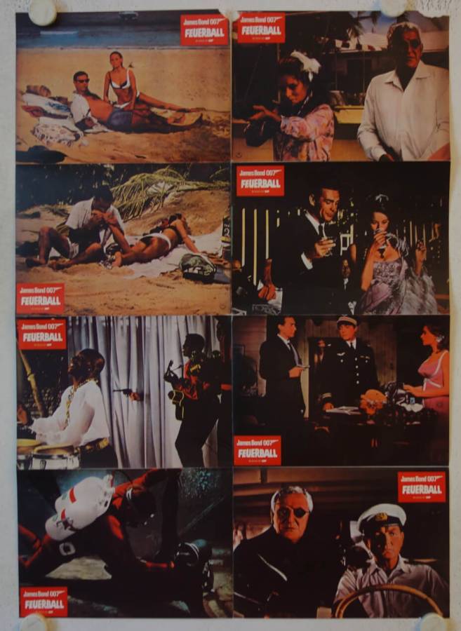Thunderball re-release german lobby still set